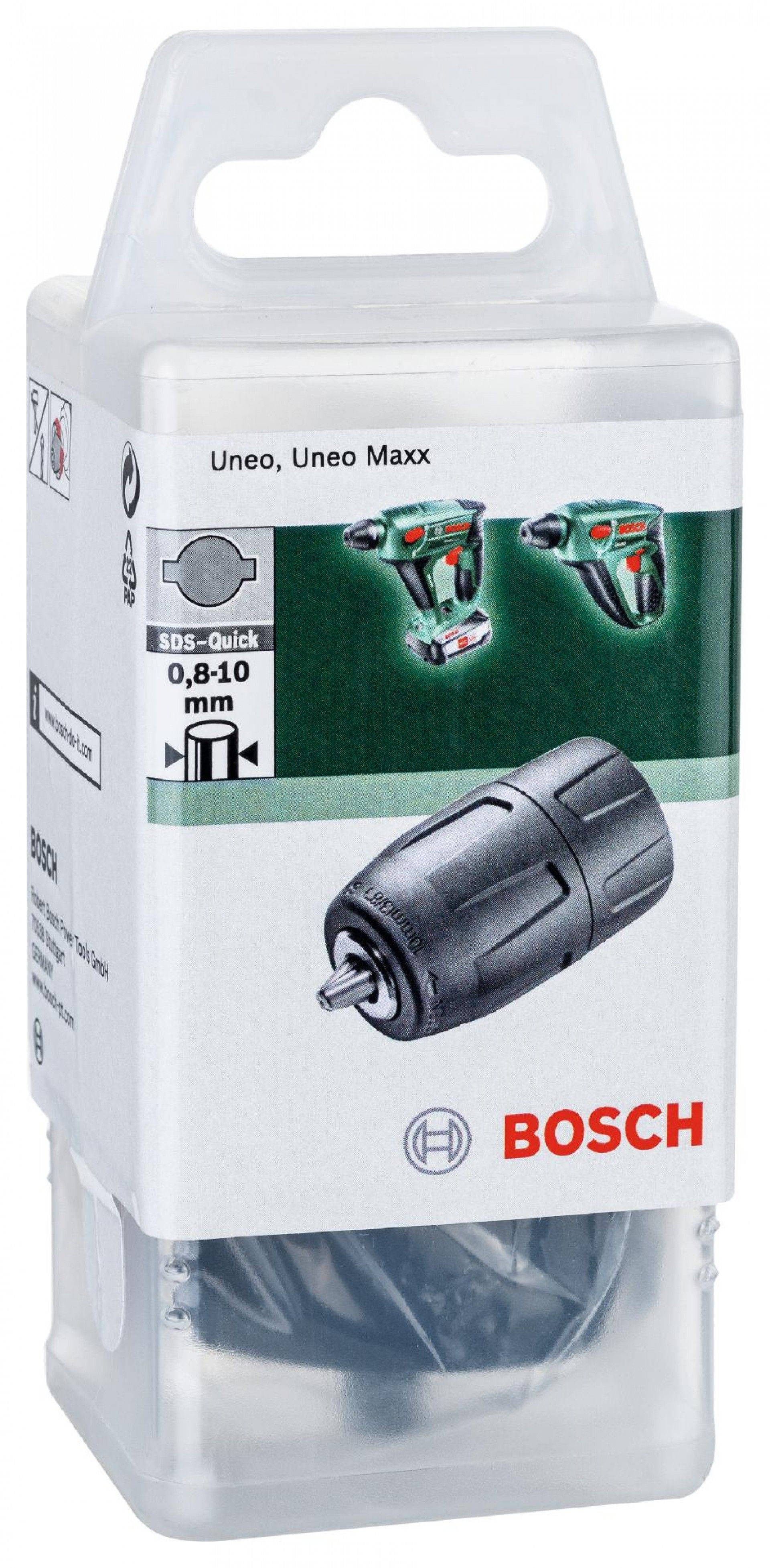 Buchas Bucha de aperto rápido Uneo0,8 - 10,0mm refª 2609255733 BOSCH