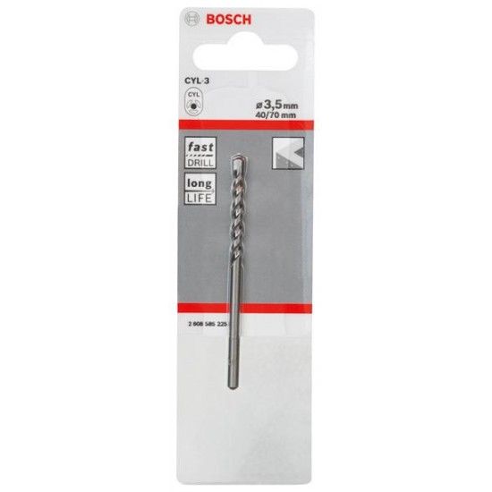 Brocas para betão CYL-3 refª 2608585225 BOSCH Brocas para betão CYL-3 refª 2608585225 BOSCH