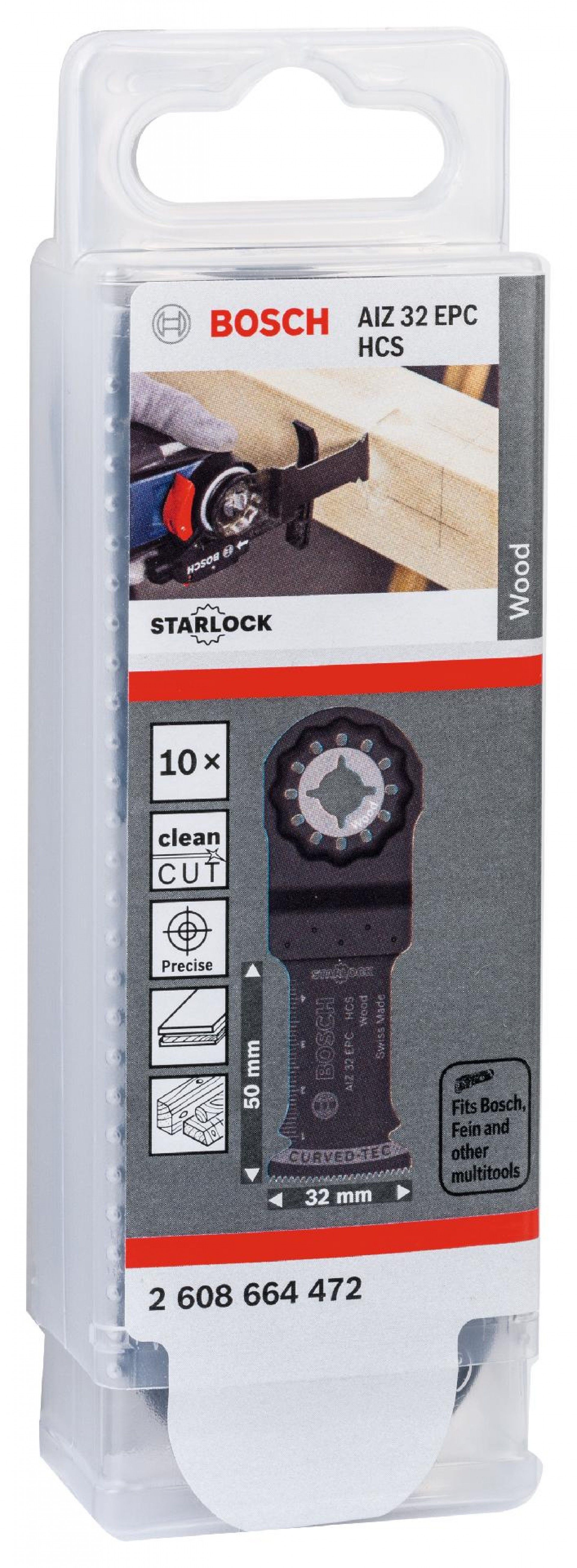 RB - 10 UNID. AIZ 32 EPC refª 2608664472 BOSCH