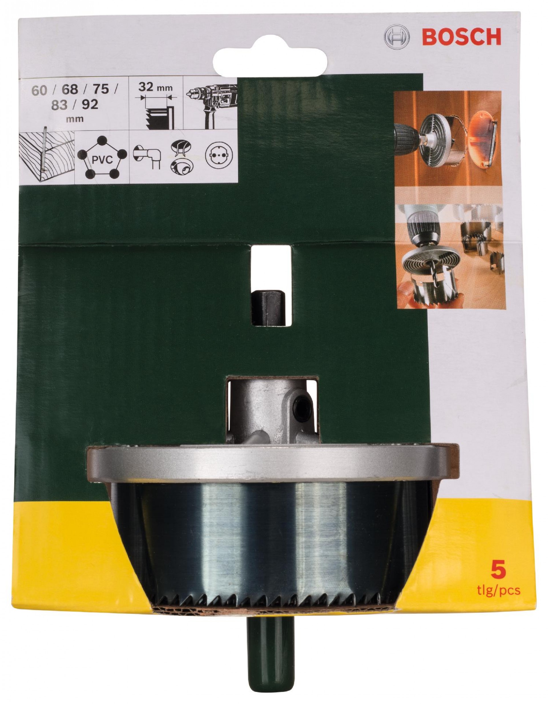 Set de 5 coroas refª 2607019451 Bosch