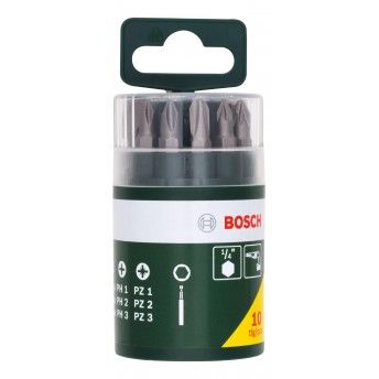 Kit Bits e porta-bits  10p ref 2607019454 BOSCH