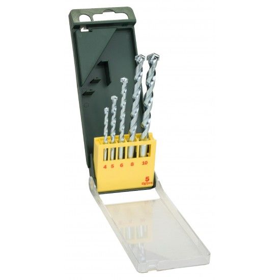 Kit brocas pedra 5p� ref� 2607019438 BOSCH