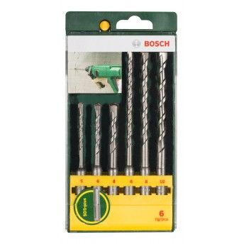 Kit brocas Sds-Plus 6pç refª 2607019447 Bosch Kit brocas Sds-Plus 6pç refª 2607019447 Bosch