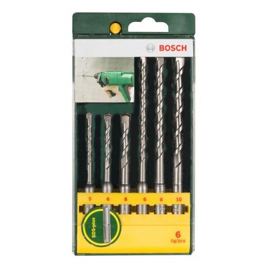 Kit brocas Sds-Plus 6pç refª 2607019447 Bosch Kit brocas Sds-Plus 6pç refª 2607019447 Bosch