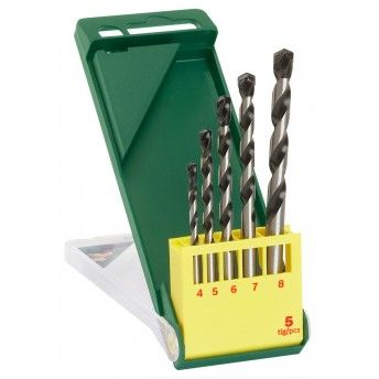 Kit brocas para betão 5pç refª 2607019445 Bosch Kit brocas para betão 5pç refª 2607019445 Bosch