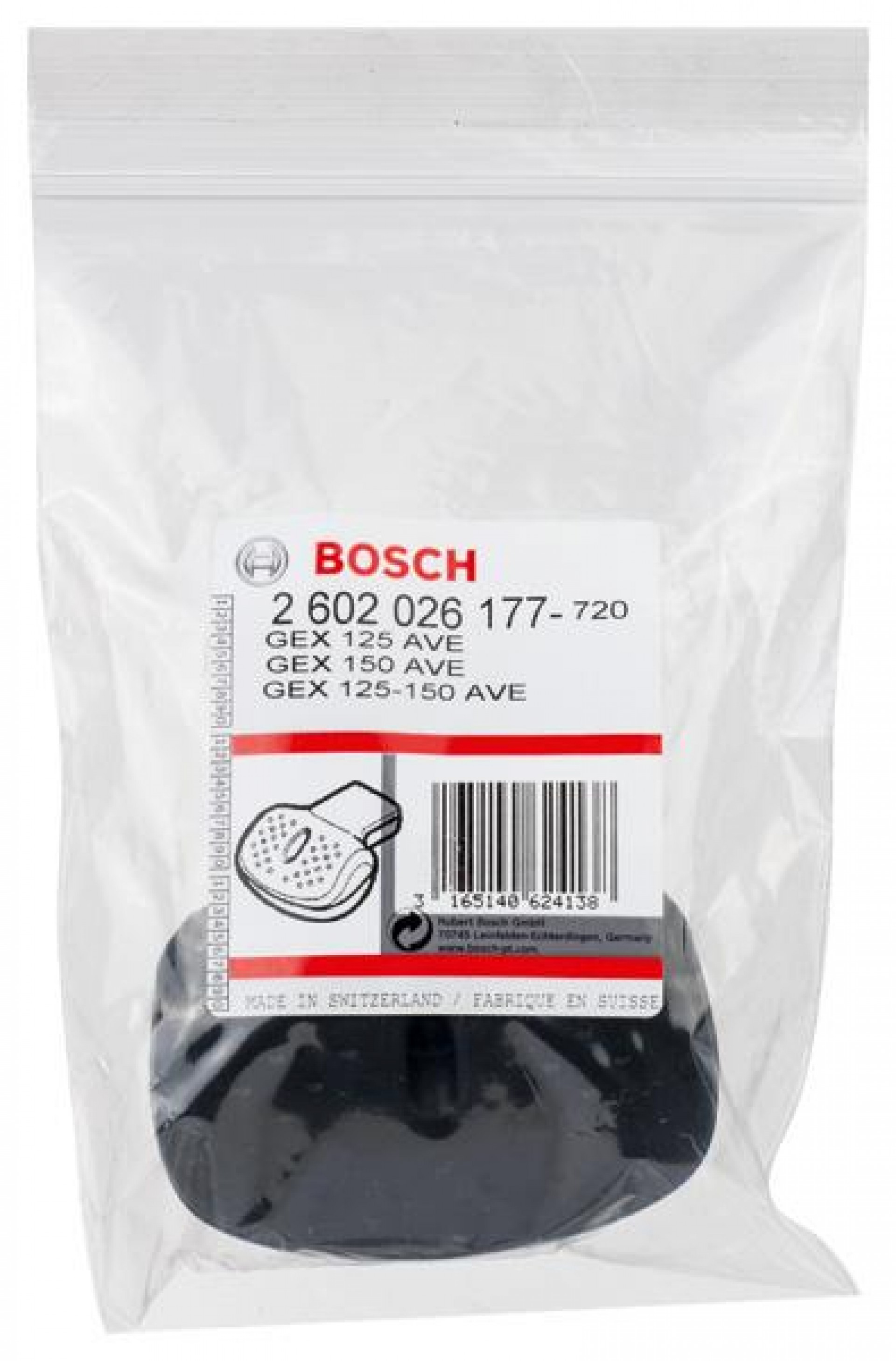 Punho para GEX 125-150 AVE Professional refª 2602026177 BOSCH