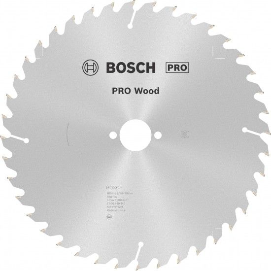 Disco PRO Wood, 254 x 2,8 x 30 mm, T40 ref� 2608640443 BOSCH