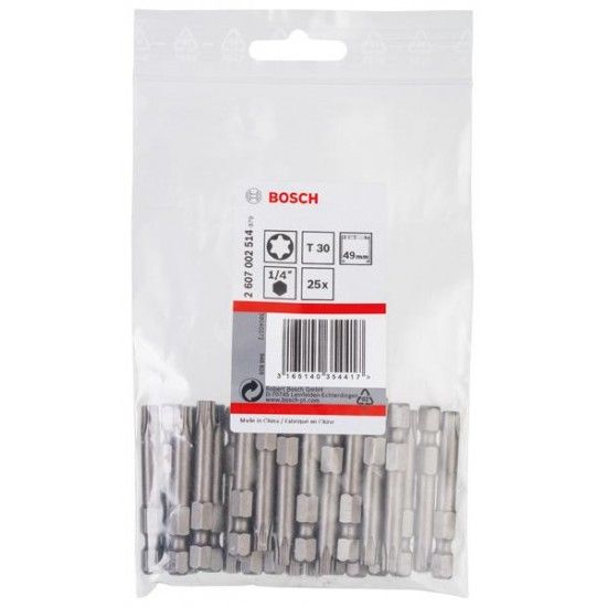 Pontas de aparafusar e chaves de caixa Ponta de aparafusar extradura refª 2607002514 BOSCH Pontas de aparafusar e chaves de caixa Ponta de aparafusar extradura refª 2607002514 BOSCH