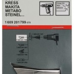 Bico para ranhuras refª 1609201799 BOSCH Bico para ranhuras refª 1609201799 BOSCH