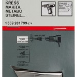 Bico para ranhuras refª 1609201799 BOSCH Bico para ranhuras refª 1609201799 BOSCH