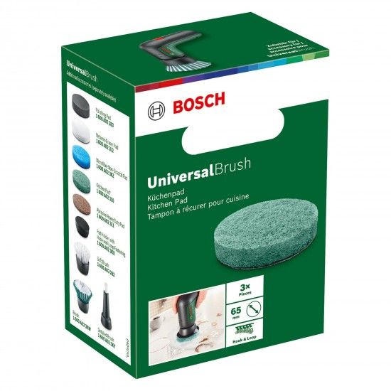 Escova de limpeza sem fio Almofada para cozinha refª 1600A023L0 BOSCH Escova de limpeza sem fio Almofada para cozinha refª 1600A023L0 BOSCH
