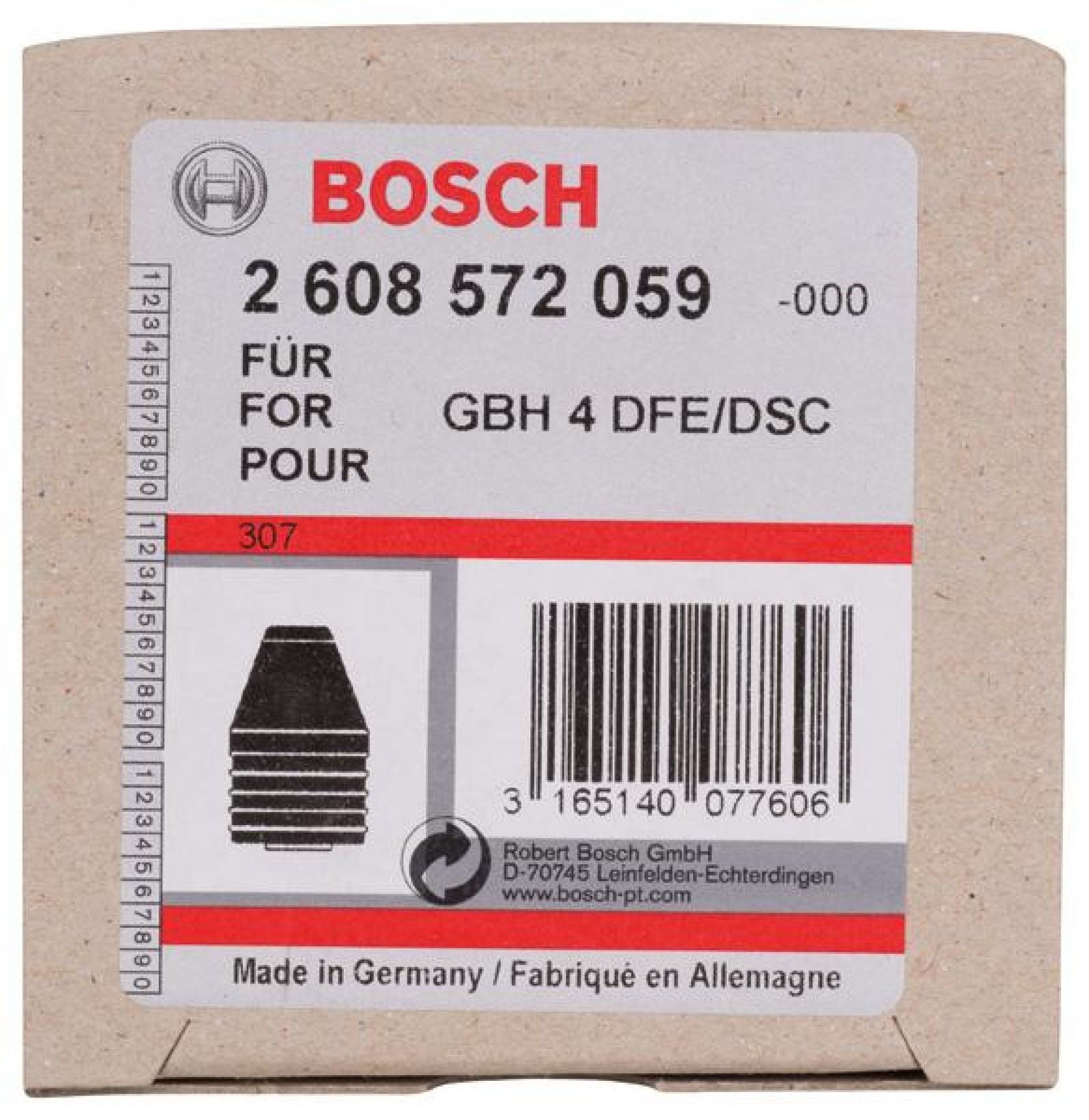 Mandril substituível SDS plus refª 2608572059 BOSCH