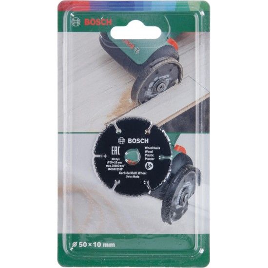 Disco de corte Carbide Multi Wheel 50x10 mm ref� 1600A01S5X BOSCH