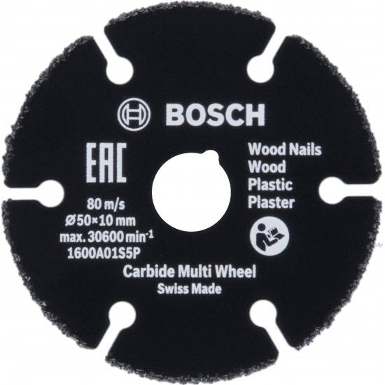 Disco de corte Carbide Multi Wheel 50x10 mm ref� 1600A01S5X BOSCH