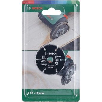 Disco de corte Carbide Multi Wheel 50x10 mm refª 1600A01S5X BOSCH Disco de corte Carbide Multi Wheel 50x10 mm refª 1600A01S5X BOSCH