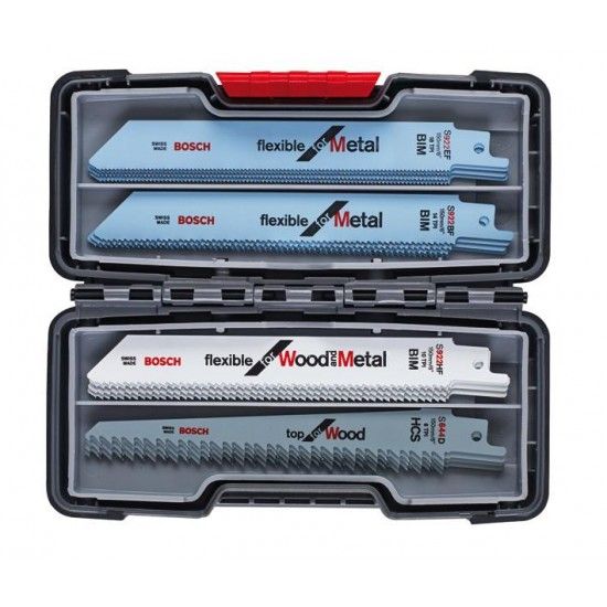 Conjunto de 20 l�minas de serra sabre Wood and Metal ref� 2607010902 BOSCH