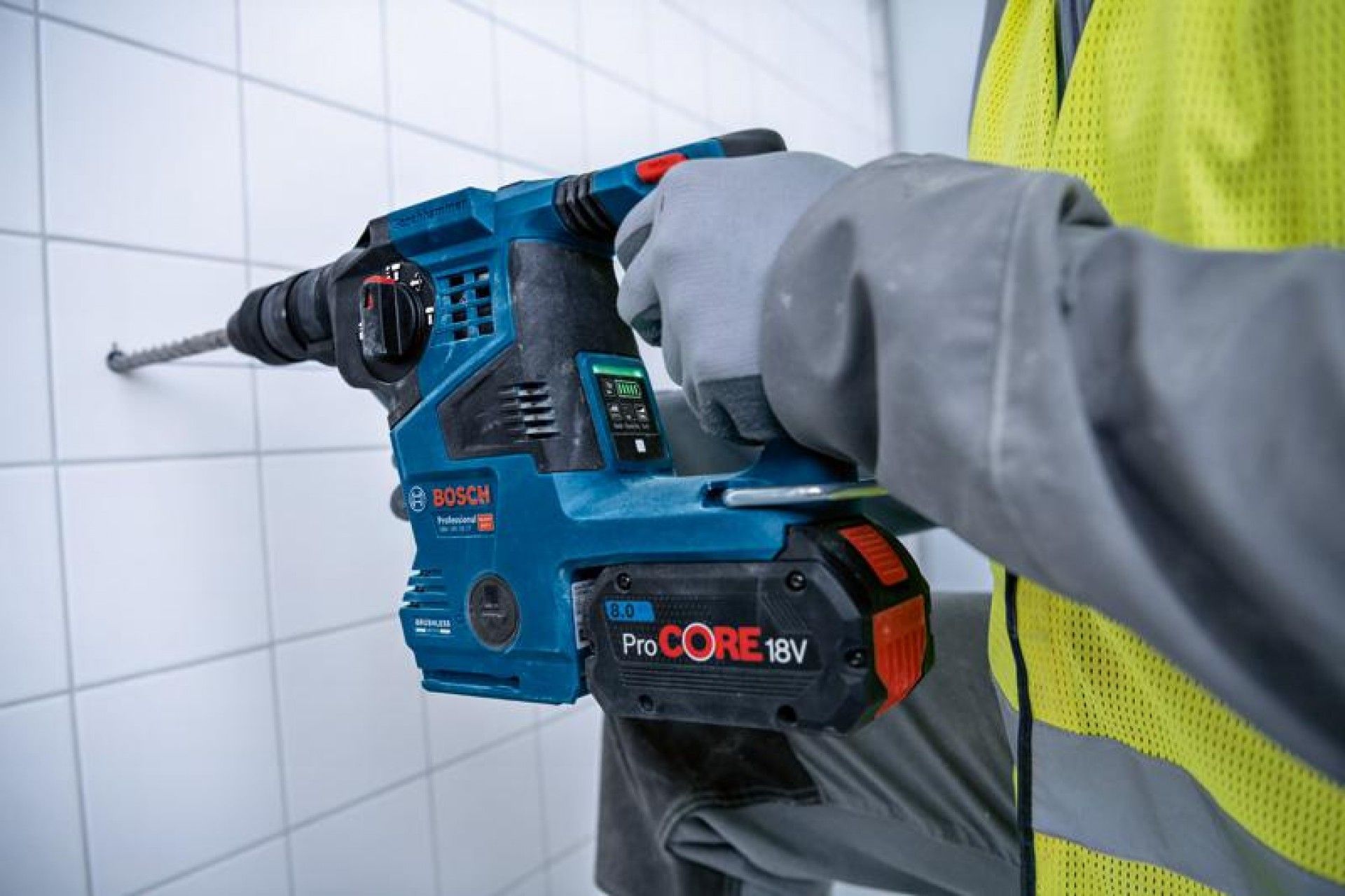 Martelo perfurador sem fio SDS plus GBH 18V-28 CF Professional refª 0611921003 BOSCH