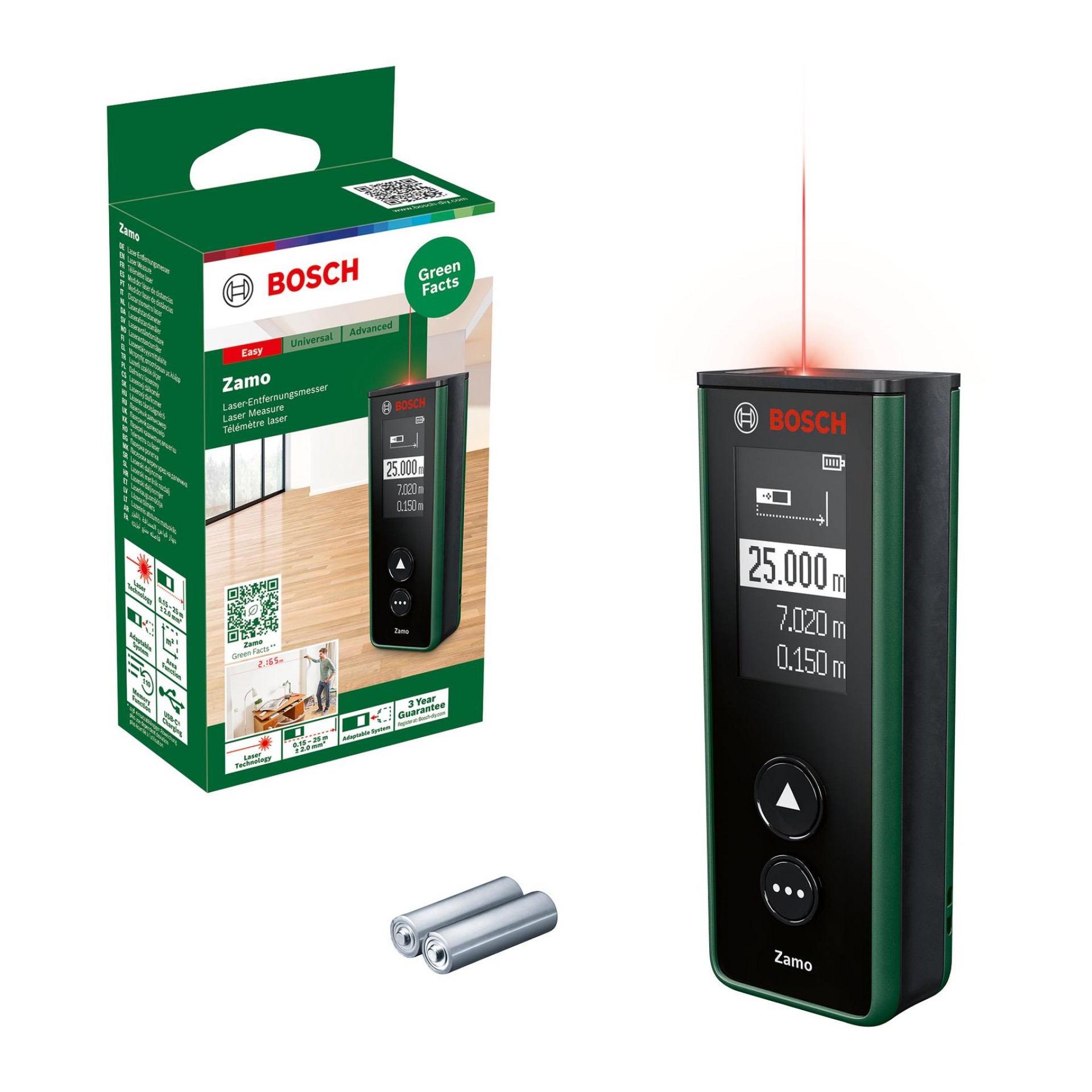 Medidor laser digital Zamo DIY refª 0603672900 BOSCH