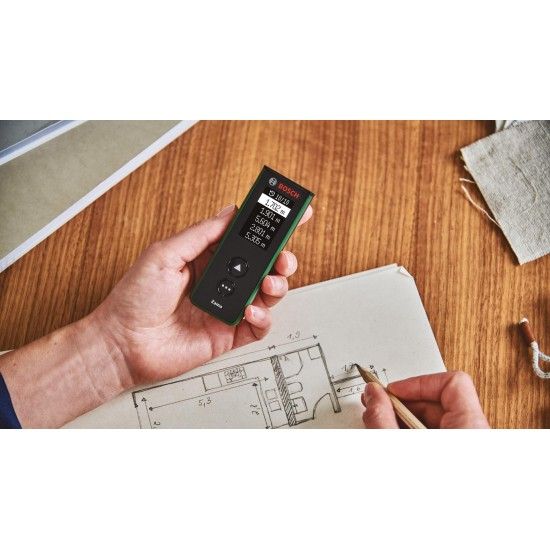 Medidor laser digital Conjunto Zamo DIY refª 0603672901 BOSCH Medidor laser digital Conjunto Zamo DIY refª 0603672901 BOSCH