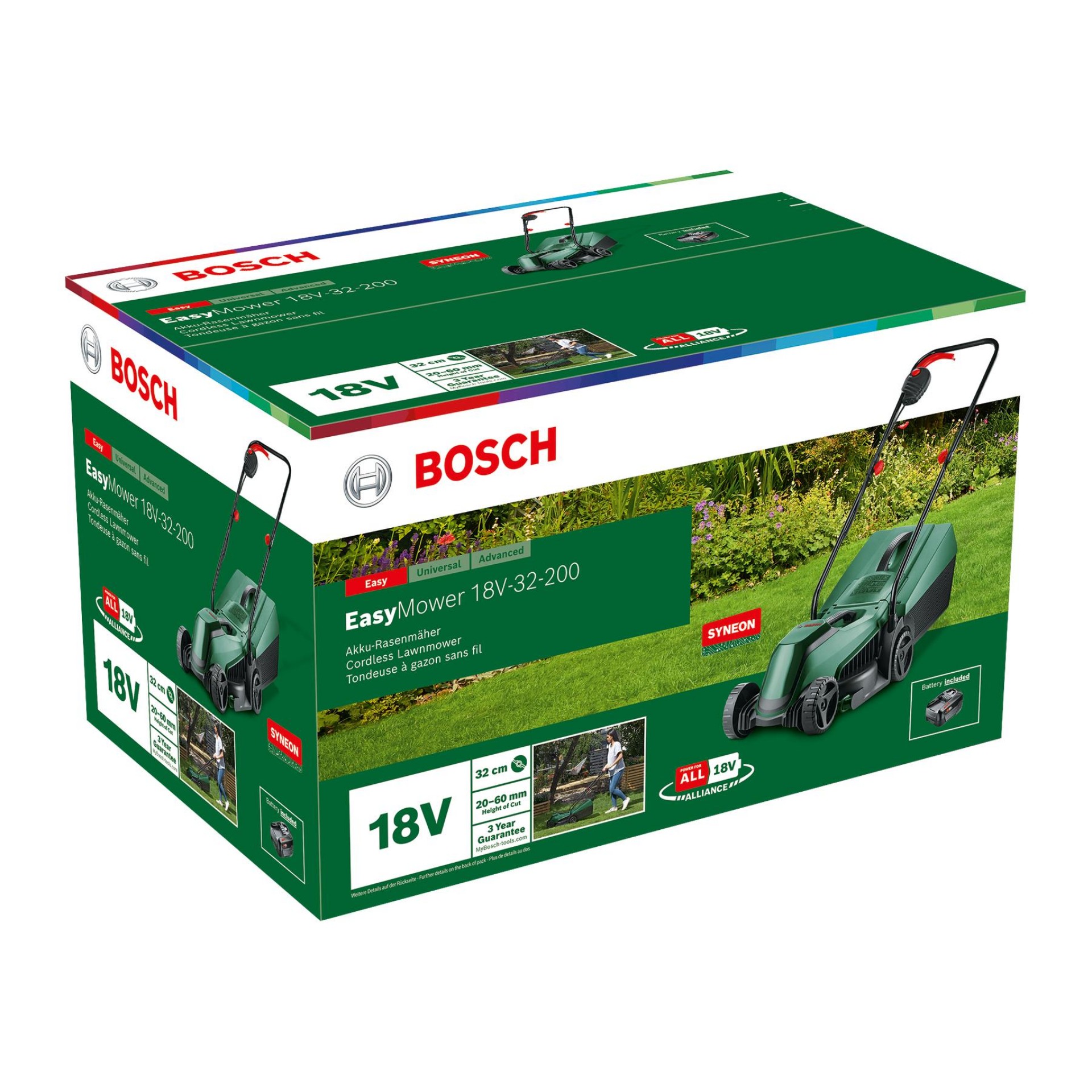 Corta-relvas sem fio EasyMower 18V-32-200 refª 06008B9D00 BOSCH