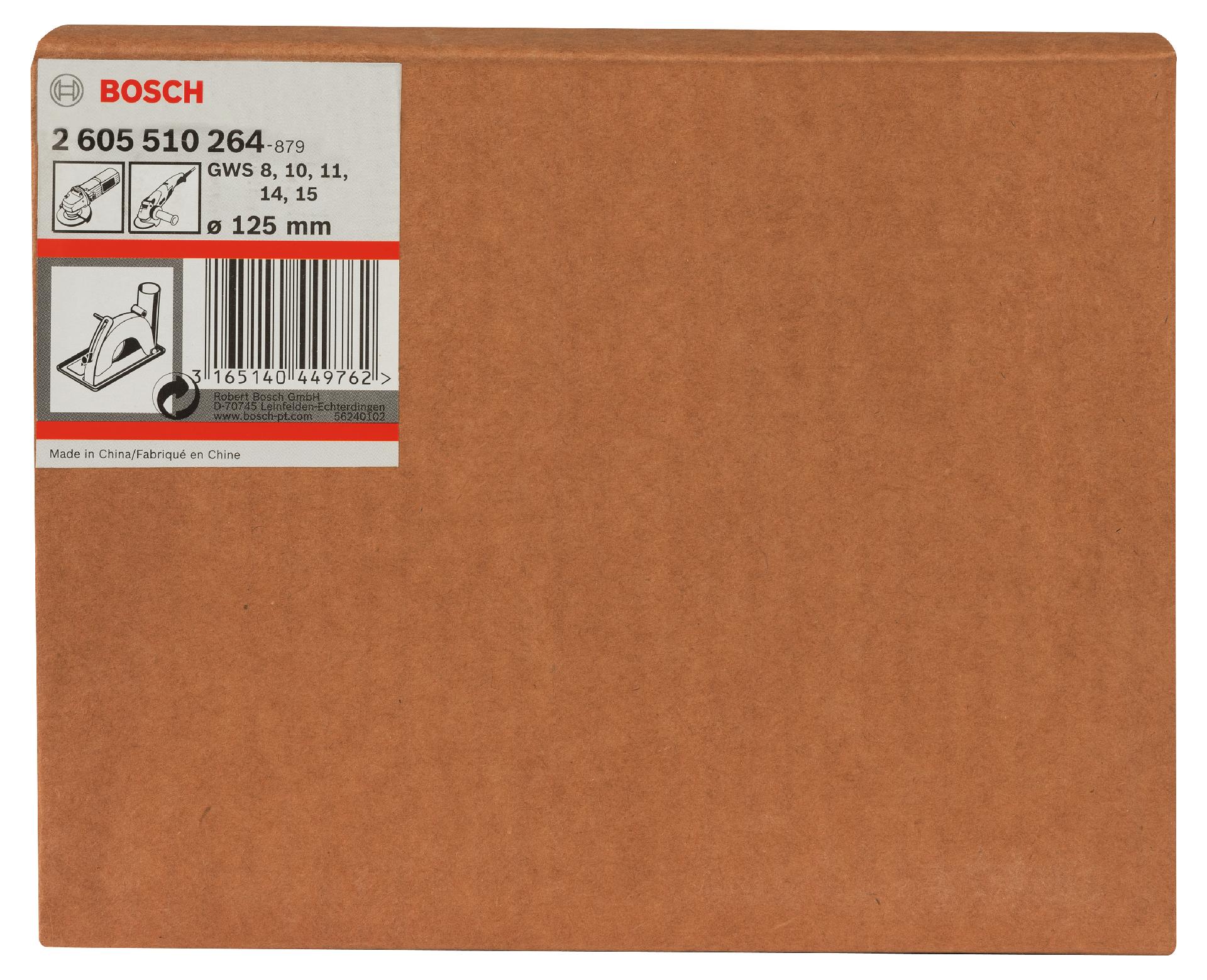 Patim de guia com bocal de aspiração para cortar refª 2605510264 BOSCH