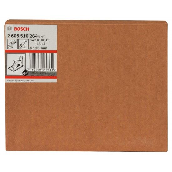 Patim de guia com bocal de aspiração para cortar refª 2605510264 BOSCH Patim de guia com bocal de aspiração para cortar refª 2605510264 BOSCH