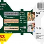 Kit Bits e brocas X-Line de 33 peças refª 2607010610 BOSCH Kit Bits e brocas X-Line de 33 peças refª 2607010610 BOSCH