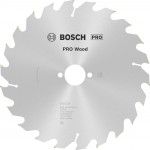 Disco PRO Wood, 216 x 2,6 x 30 mm, T22 ref� 2608838410 BOSCH