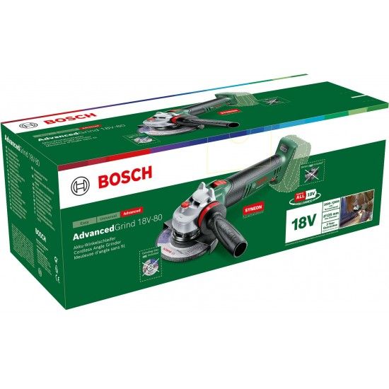 Rebarbadora sem fio AdvancedGrind 18V-80 refª 06033E5100 BOSCH Rebarbadora sem fio AdvancedGrind 18V-80 refª 06033E5100 BOSCH