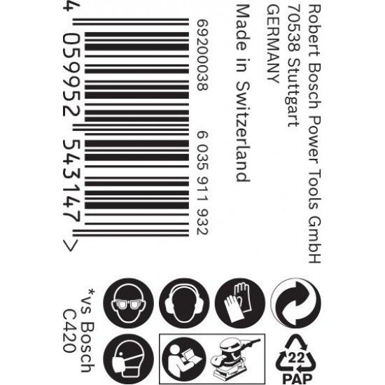Rolo de lixa EXPERT C470 para lixado manual 93 mm x 50 m, G 400 refª 2608900976 BOSCH Rolo de lixa EXPERT C470 para lixado manual 93 mm x 50 m, G 400 refª 2608900976 BOSCH