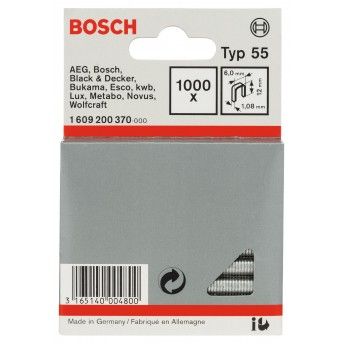 Agrafo estreito, tipo 55 refª 1609200370 BOSCH Agrafo estreito, tipo 55 refª 1609200370 BOSCH