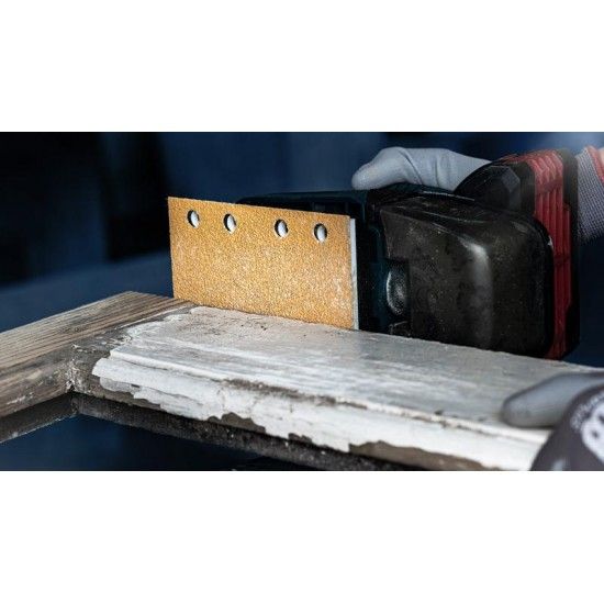 Lixa EXPERT C470 com 8 furos para lixadeiras orbitais, 93 x 186 mm, G 80, 50 unidades refª 260890093 Lixa EXPERT C470 com 8 furos para lixadeiras orbitais, 93 x 186 mm, G 80, 50 unidades refª 260890093