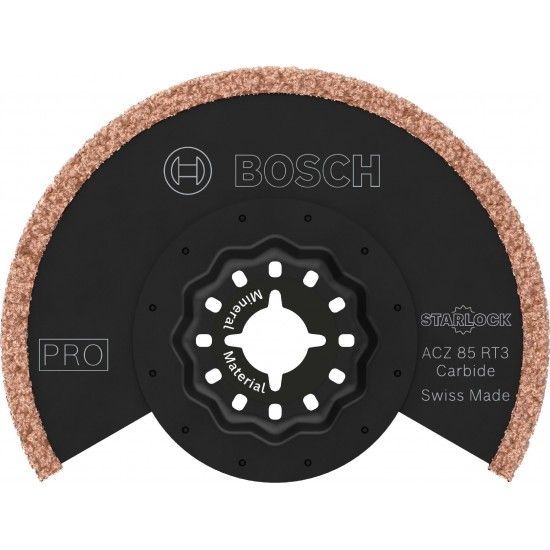 Lâmina multiferramenta PRO ACZ 85 RT3, 85 x 2,5 mm refª 2608669120 BOSCH Lâmina multiferramenta PRO ACZ 85 RT3, 85 x 2,5 mm refª 2608669120 BOSCH
