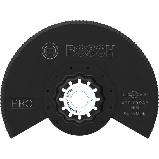 Lâmina multiferramenta PRO ACZ 100 SWB, 100 mm refª 2608669123 BOSCH Lâmina multiferramenta PRO ACZ 100 SWB, 100 mm refª 2608669123 BOSCH