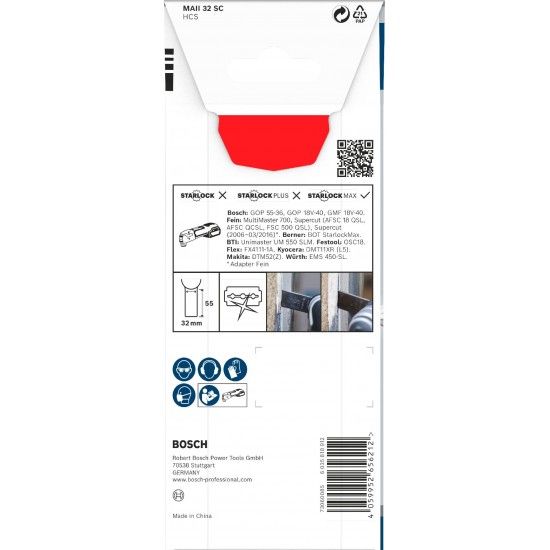 L�mina multiferramenta PRO MAII 32 SC, 32 x 55 mm ref� 2608669142 BOSCH