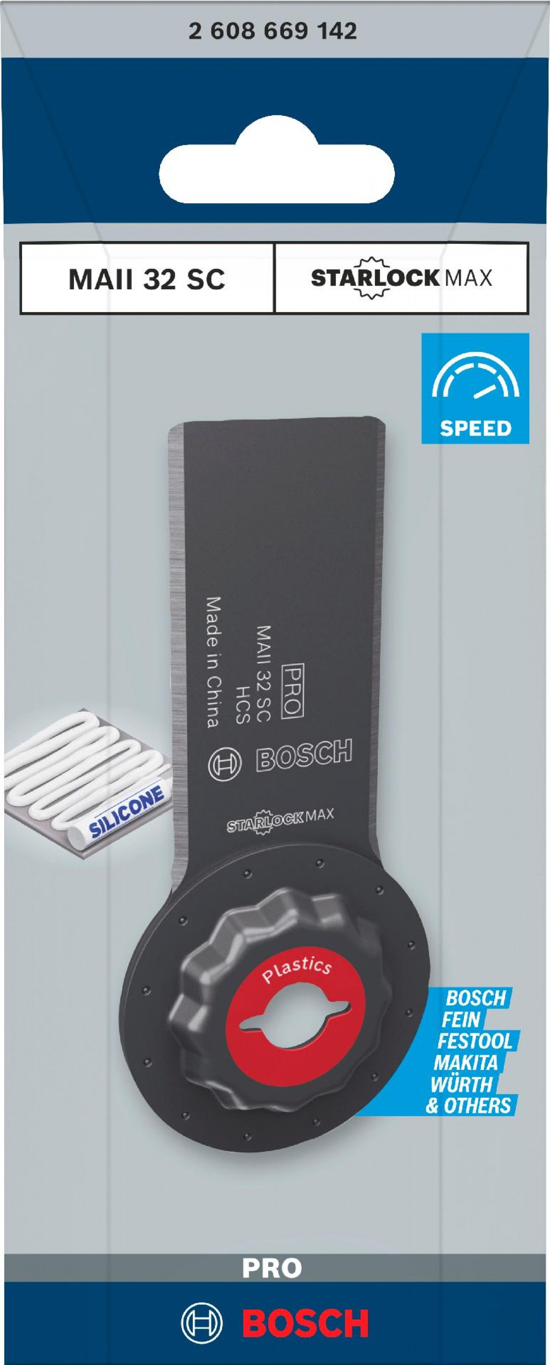 Lâmina multiferramenta PRO MAII 32 SC, 32 x 55 mm refª 2608669142 BOSCH