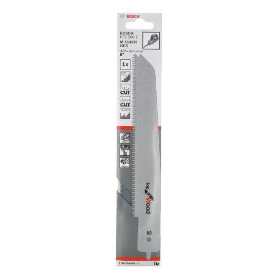 L�mina de serra sabre M 1142 H para serra multi-usos Bosch PFZ 500 ETop for Wood ref� 2608650065 BOS