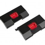 Conjunto de 2 fechos de acoplamento para L-Case Professional ref� 1600A025A3 BOSCH