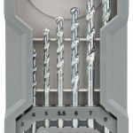 Kit Brocas para alvenaria, 7 unidades, CYL-1, 3/4/5/5,5/6/7/8 mm ref� 2607017035 BOSCH