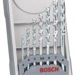Kit Brocas para alvenaria, 7 unidades, CYL-1, 3/4/5/5,5/6/7/8 mm ref� 2607017035 BOSCH