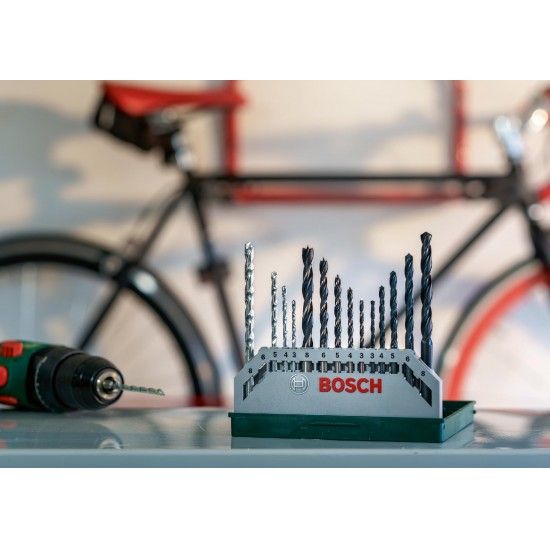 Kit brocas Mini X-Line 15p� ref� 2607019675 Bosch