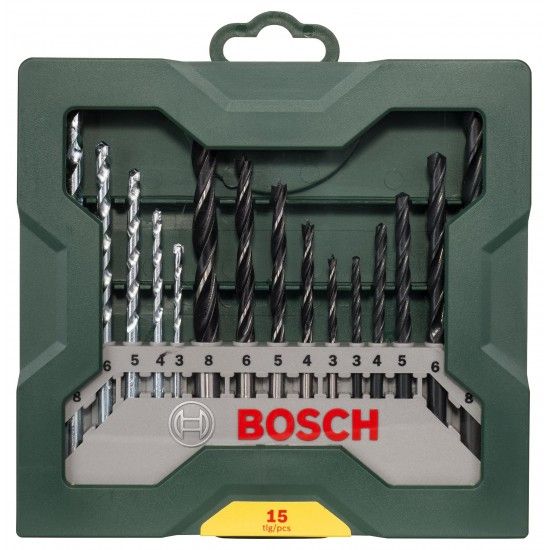 Kit brocas Mini X-Line 15p� ref� 2607019675 Bosch