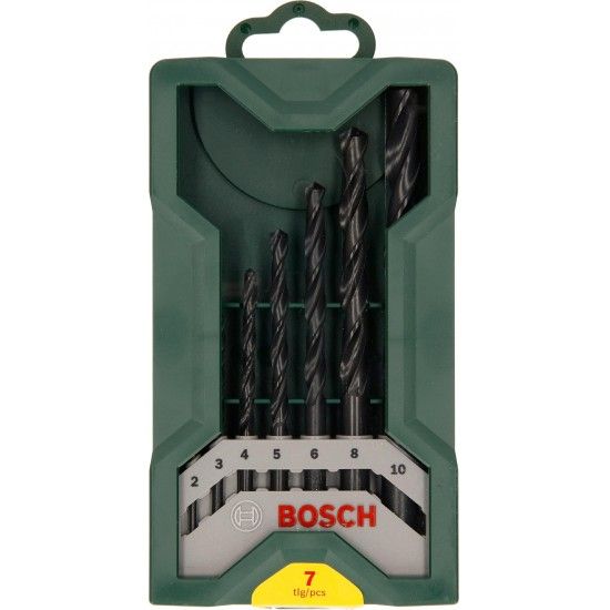 Kit brocas para metal Mini X-Line 7pç refª 2607019673 Bosch Kit brocas para metal Mini X-Line 7pç refª 2607019673 Bosch