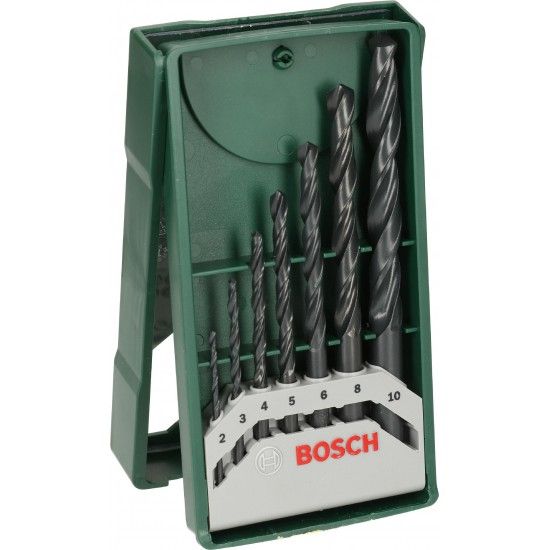 Kit brocas para metal Mini X-Line 7pç refª 2607019673 Bosch Kit brocas para metal Mini X-Line 7pç refª 2607019673 Bosch