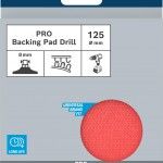PRO Backing Pad, 125 x 8 mm, autoaderente refª 1609200154 BOSCH PRO Backing Pad, 125 x 8 mm, autoaderente refª 1609200154 BOSCH