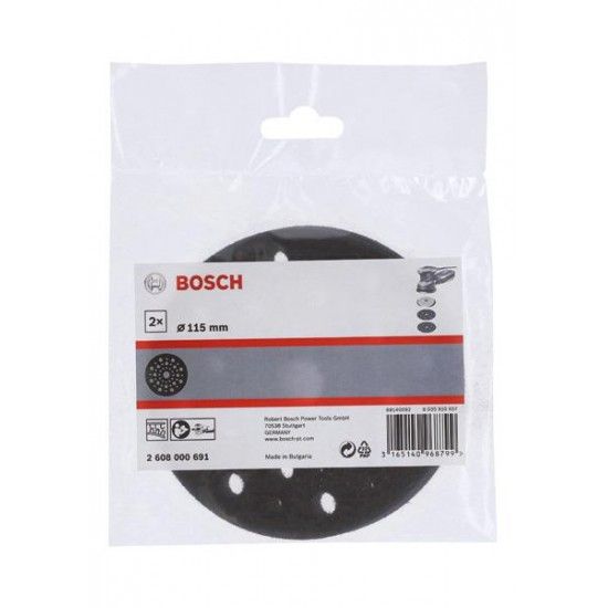 Protetores almofadados 115 mm para lixadeiras exc�ntricas ref� 2608000691 BOSCH