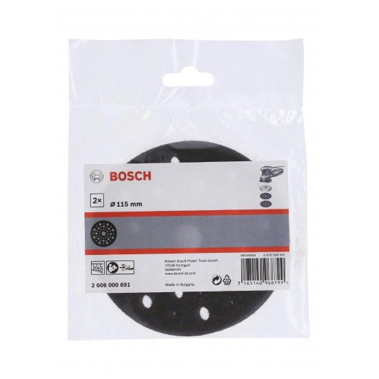 Protetores almofadados 115 mm para lixadeiras exc�ntricas ref� 2608000691 BOSCH