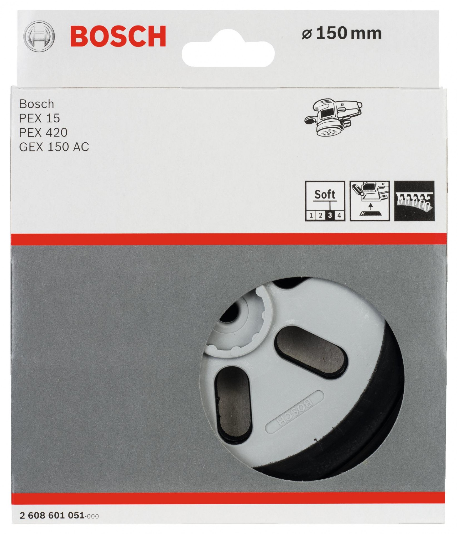 Prato de lixar refª 2608601051 BOSCH