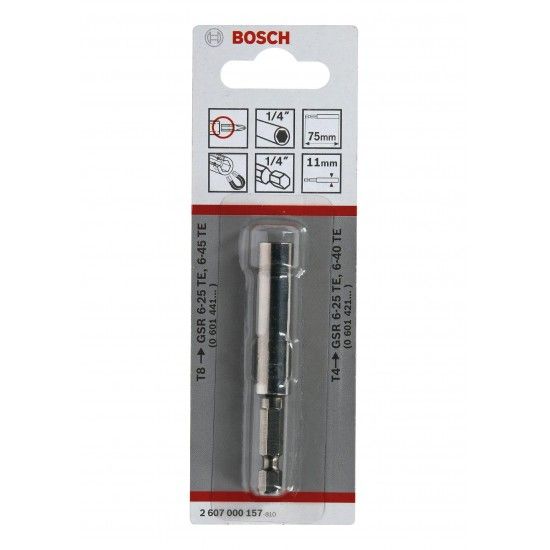 Adaptador bits  universal ref 2607000157 BOSCH