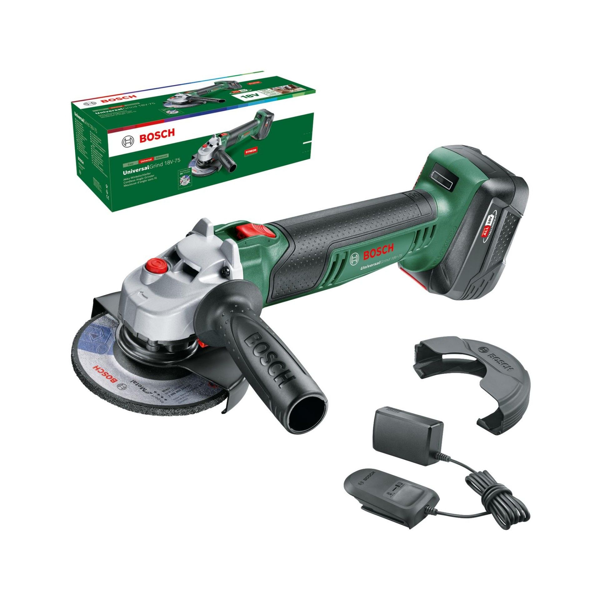 Rebarbadoras sem fio UniversalGrind 18V-75 refª 06033E5004 BOSCH
